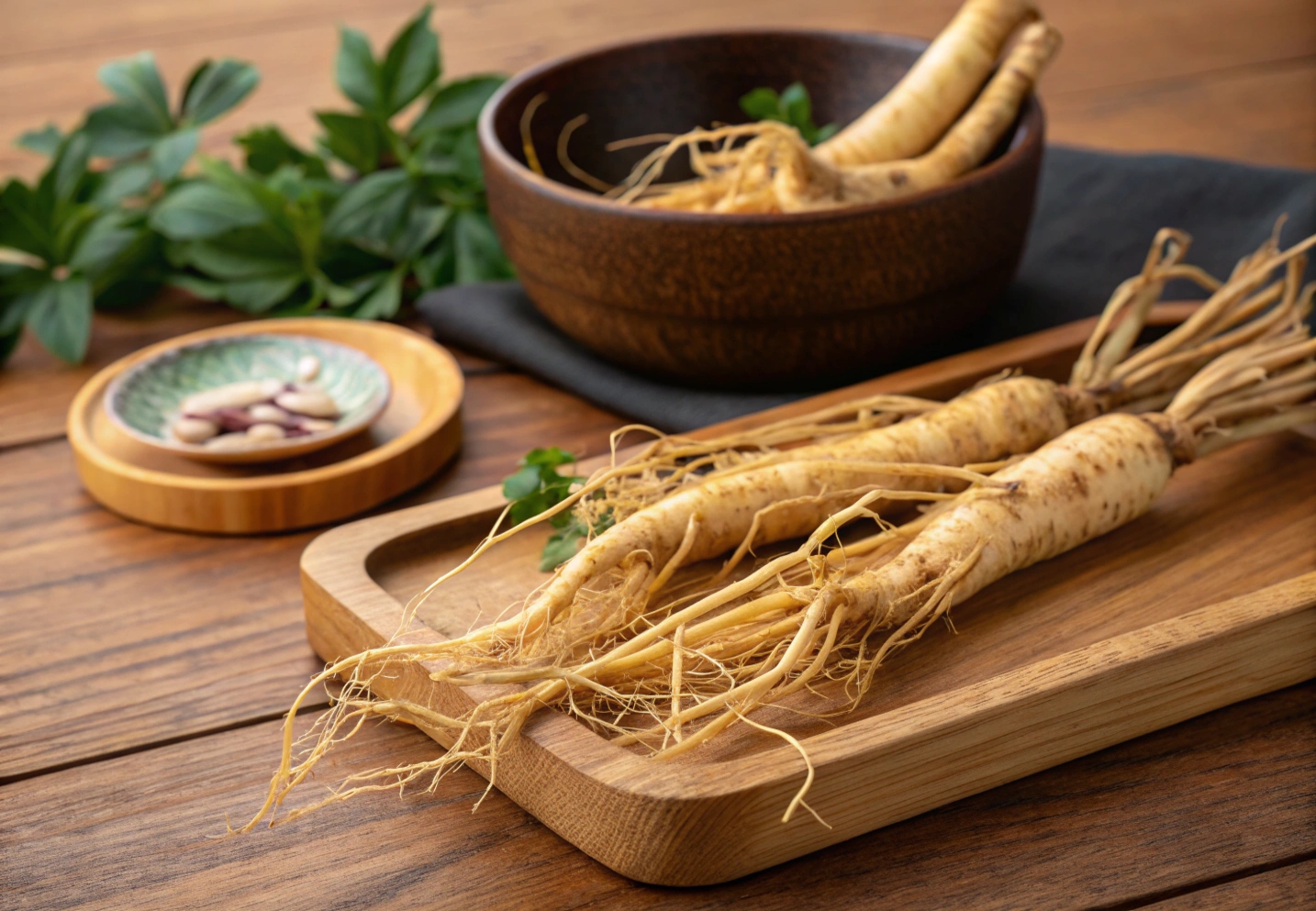 Ginseng wortels